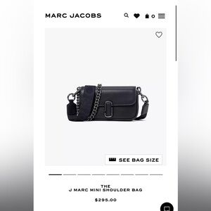 Marc Jacobs J Mini Shoulder Bag